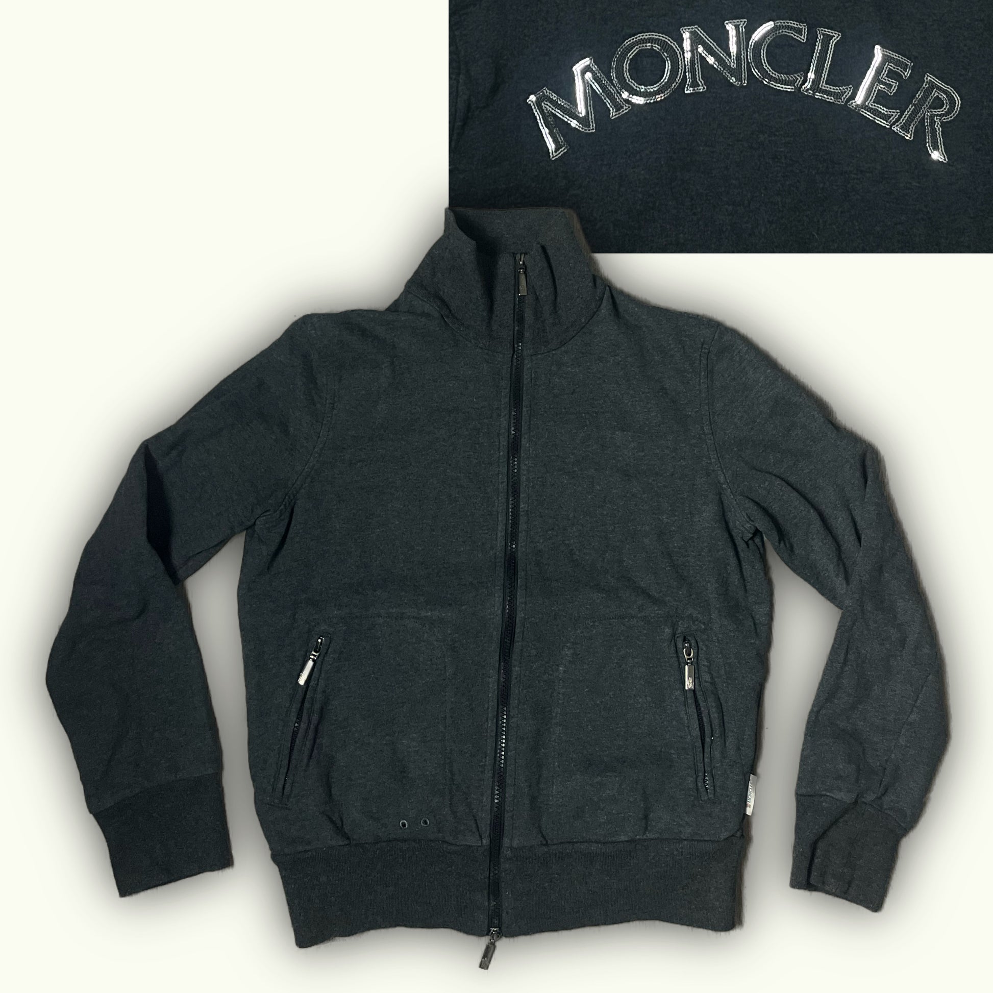 vintage Moncler sweatjacket {XS}