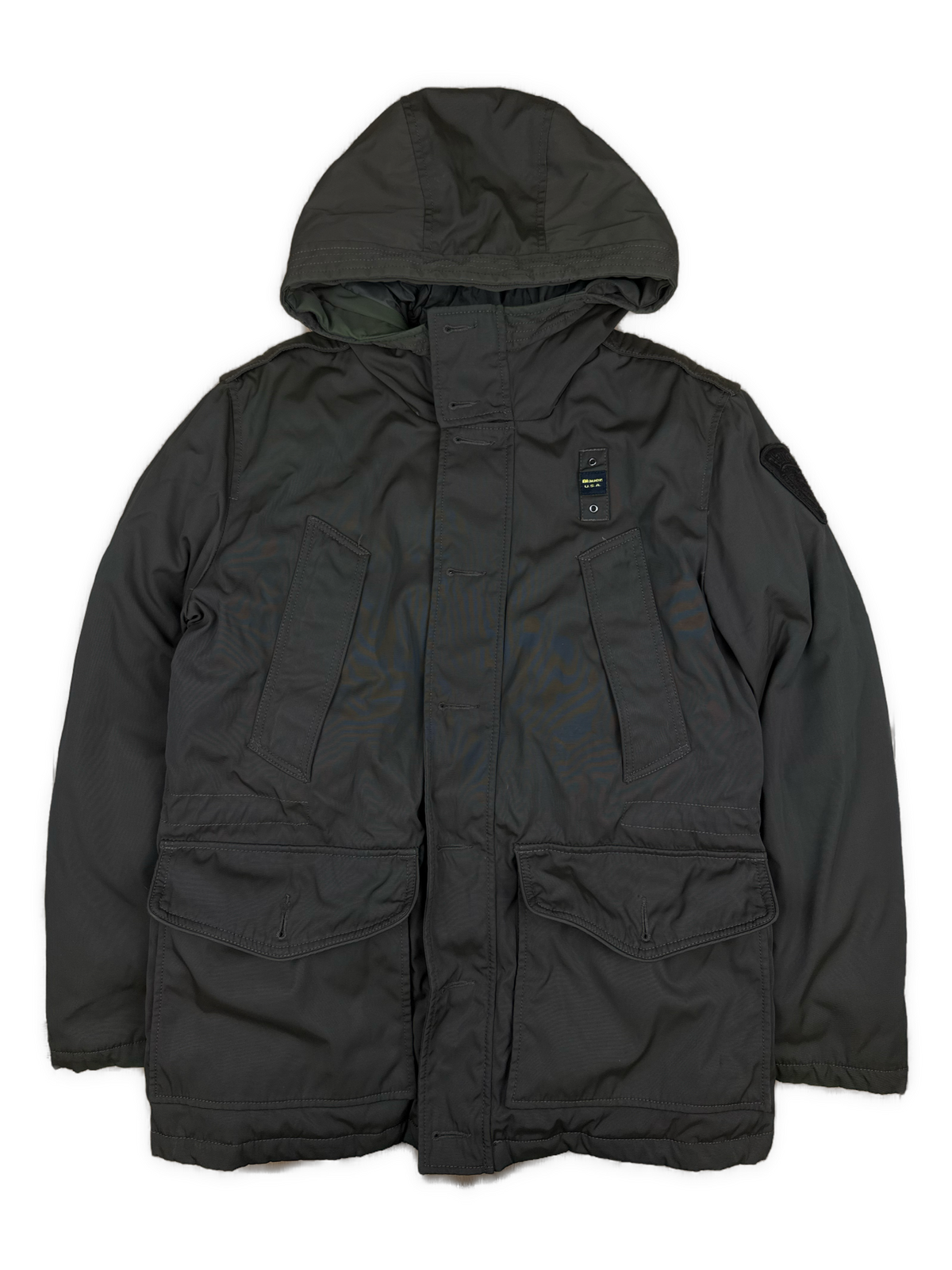 vintage Blauer winterjacket {L}
