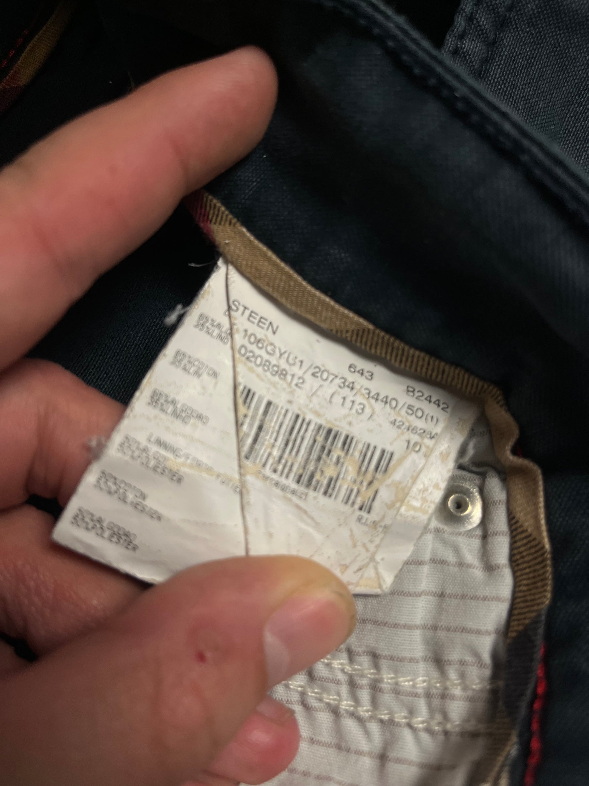 vintage Burberry jeans {XL}