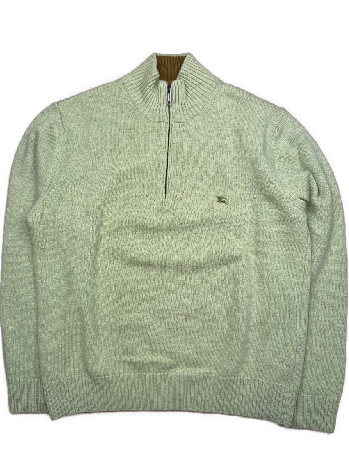 vintage Burberry quarterzip {M}