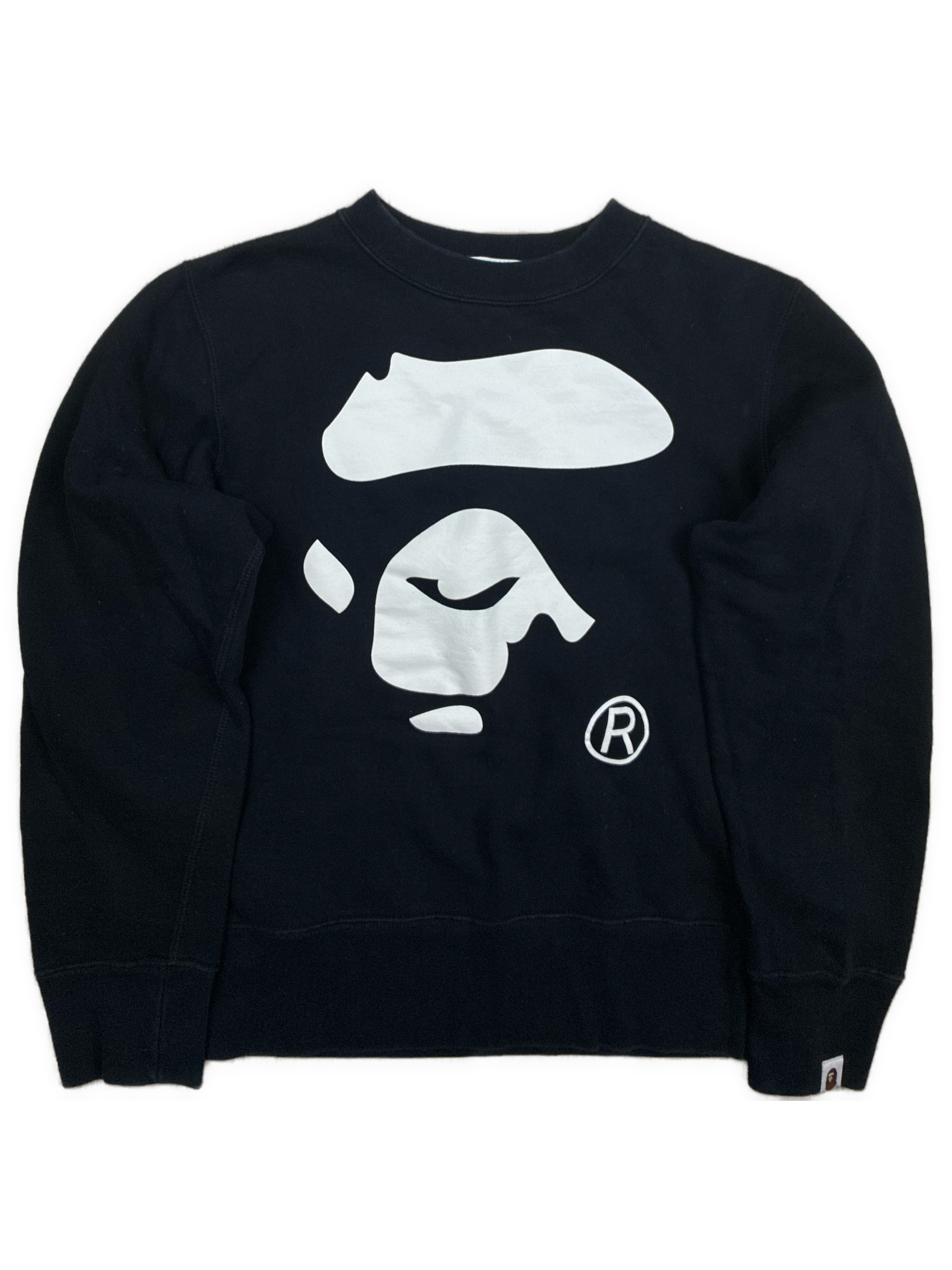 vintage BAPE a bathing ape sweater {XS}