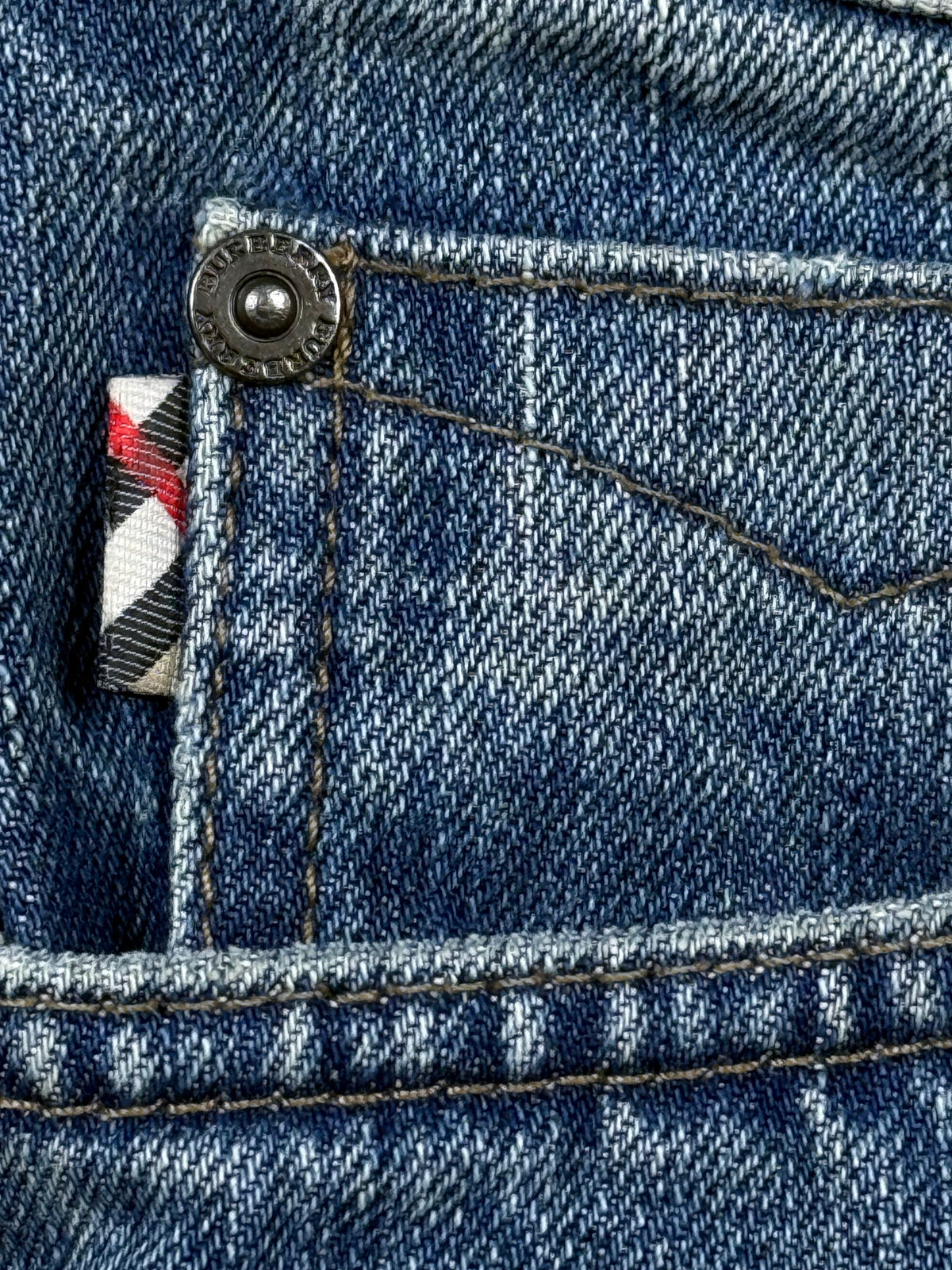 vintage Burberry jeans {S}