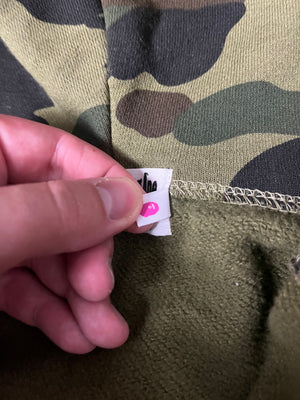 vintage BAPE a bathing ape sweatjacket {S}