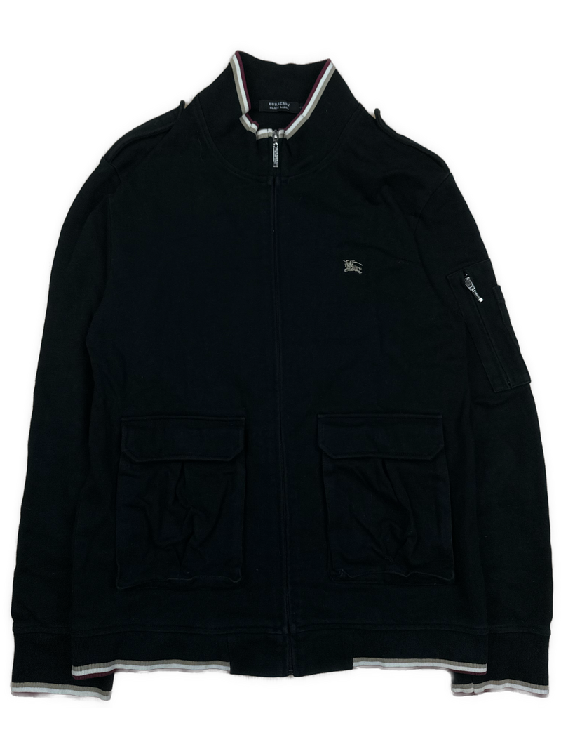 vintage Burberry Black Label sweatjacket {M}