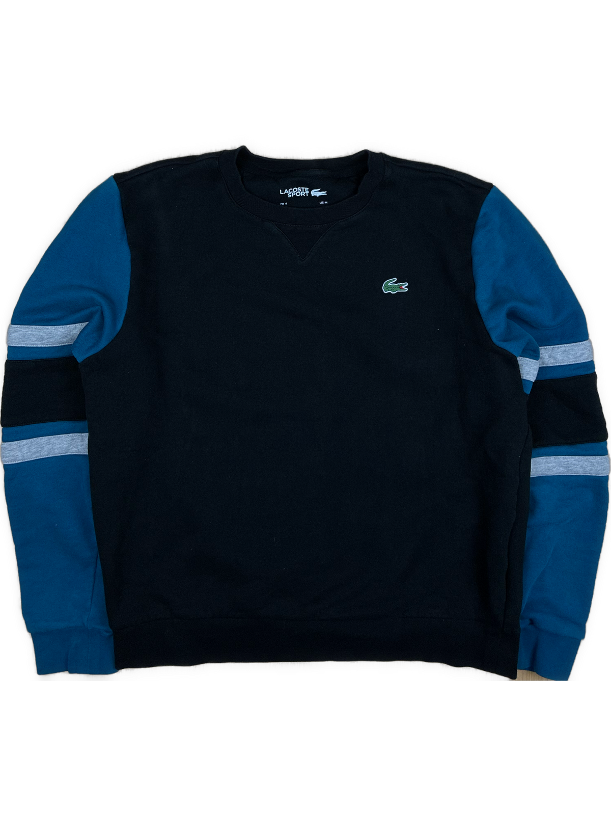 black Lacoste sweater {M}