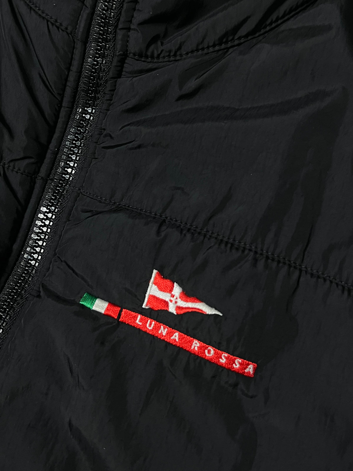 vintage Prada Luna Rossa vest