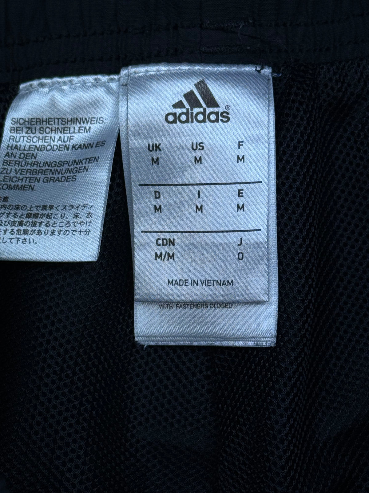 vintage Adidas Real Madrid trackpants {M}