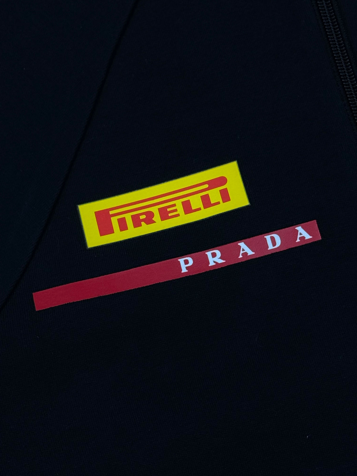 black Prada Luna Rossa sweatjacket