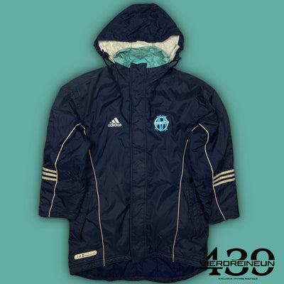 vintage Adidas Olympique Marseille winterjacket {L}