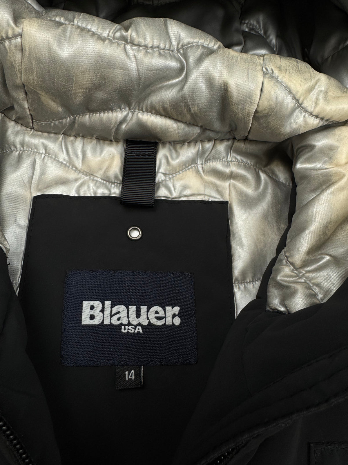 black Blauer winterjacket {S}