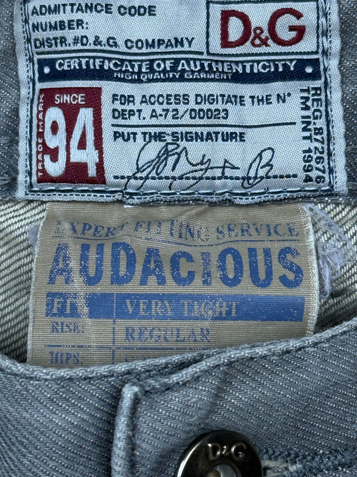 vintage Dolce & Gabbana jeans