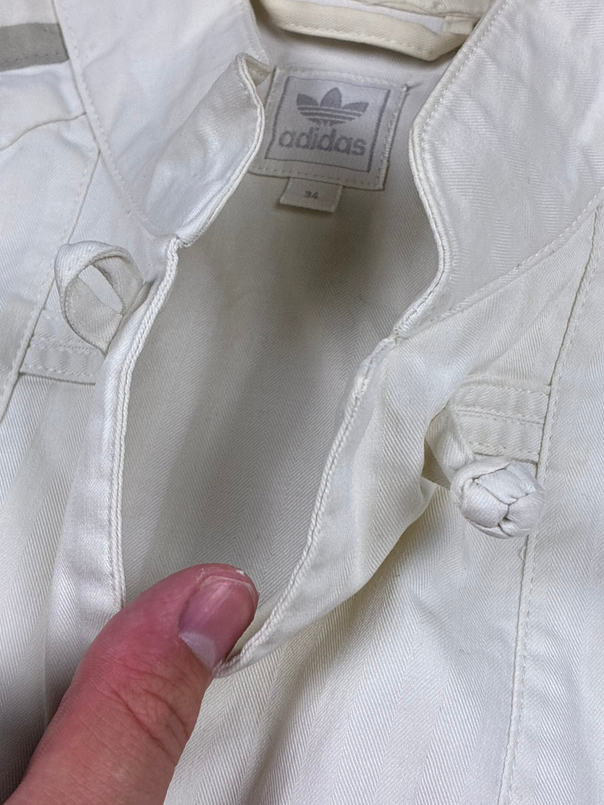 vintage Adidas sweatjacket {S}