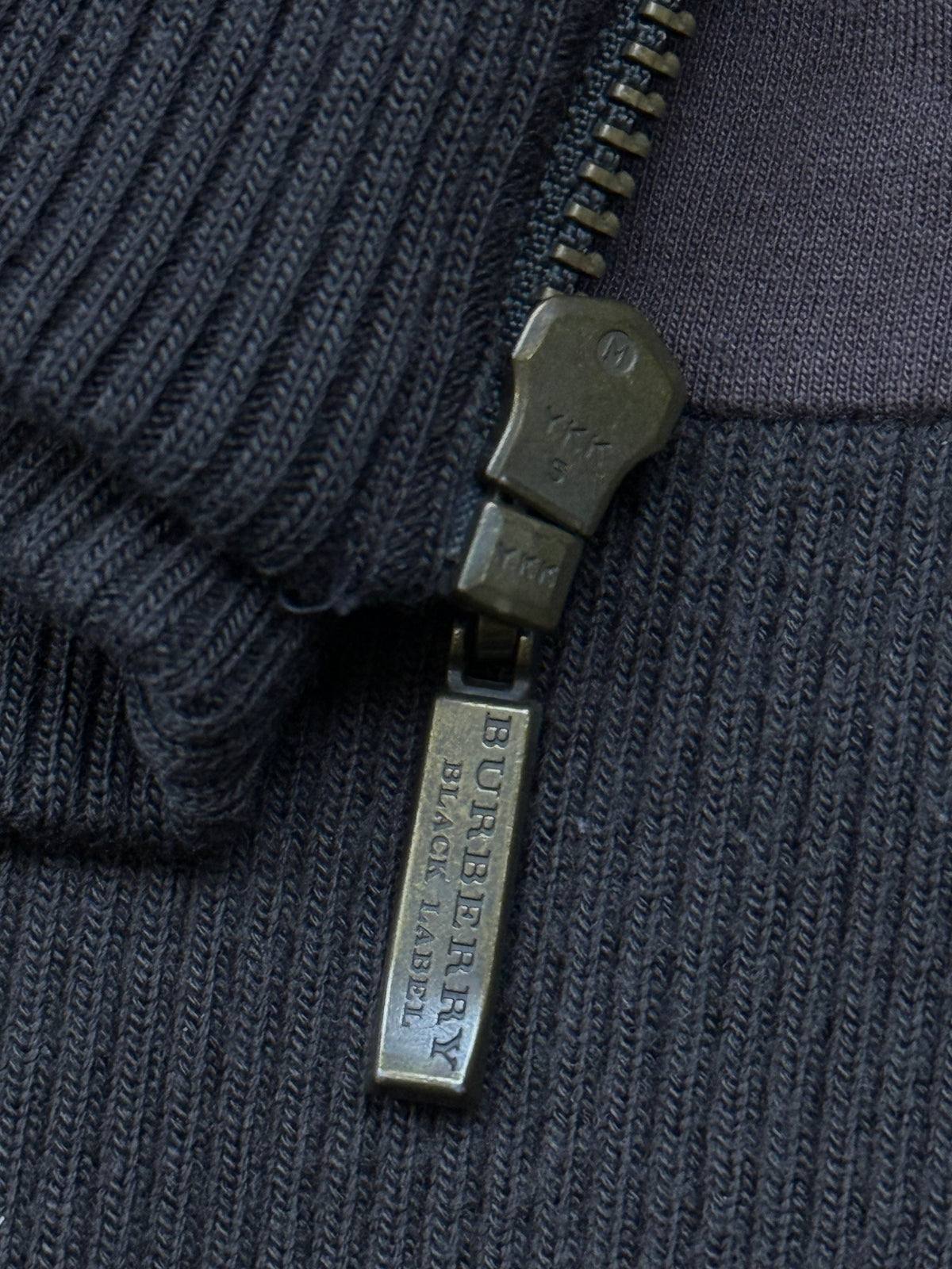 vintage Burberry Black Label sweatjacket {M}