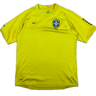 vintage Nike Brasil trainingjersey {L}