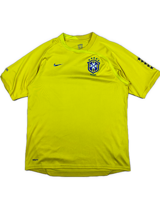 vintage Nike Brasil trainingjersey {L}