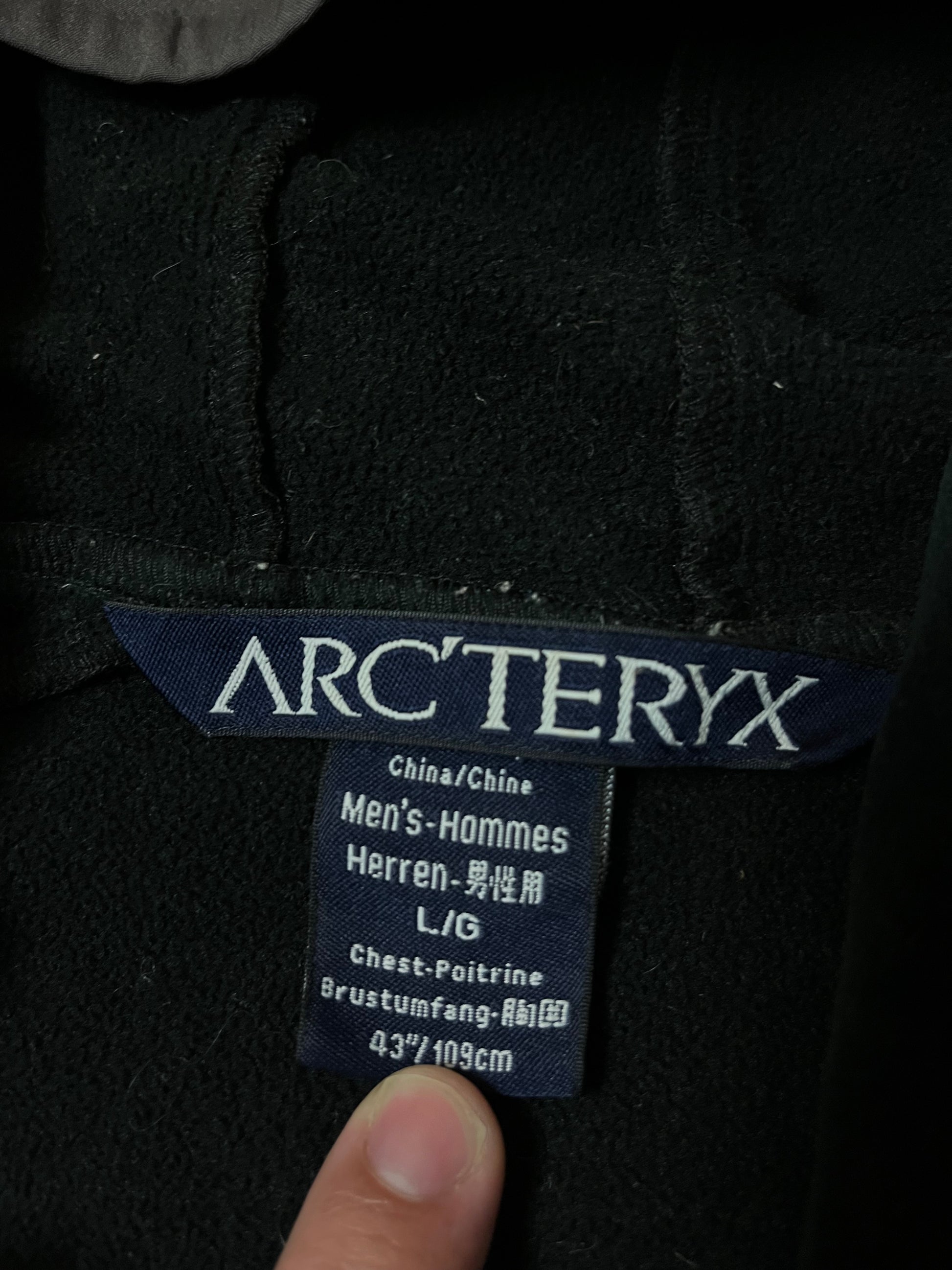 vintage brown Arcteryx softshelljacket {L}