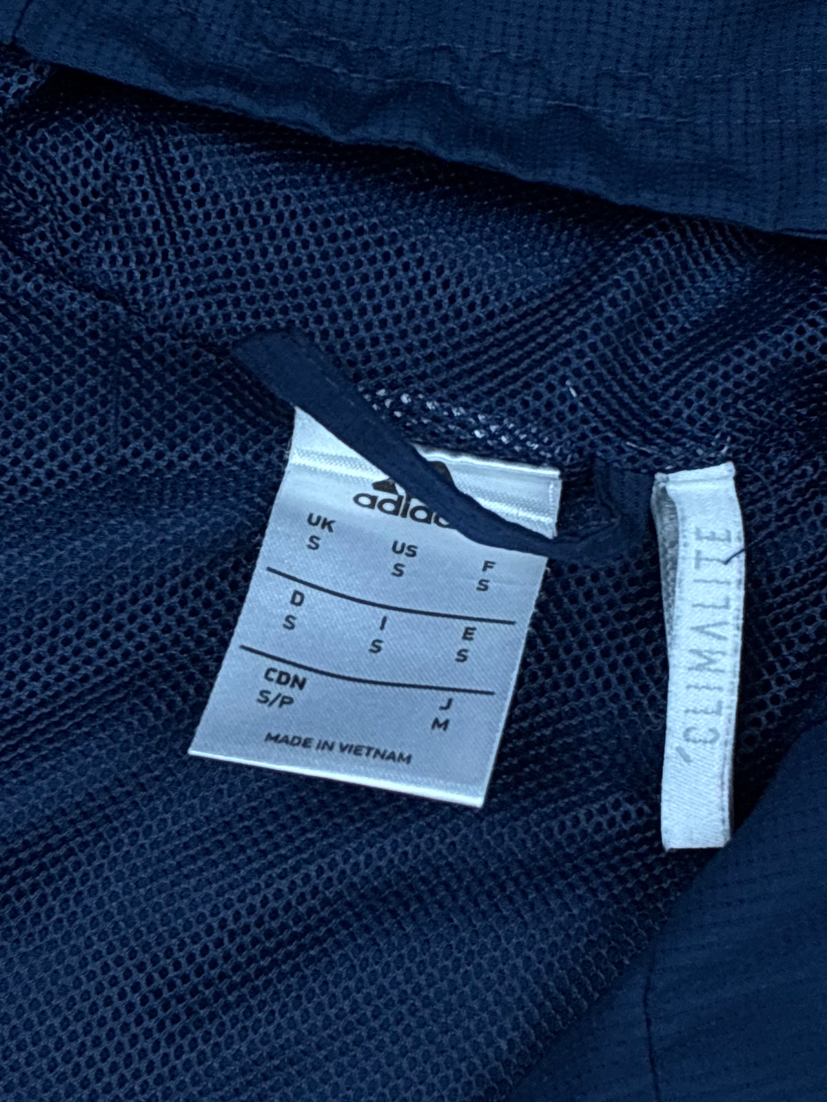 vintage Adidas Olympique Marseille windbreaker {S}