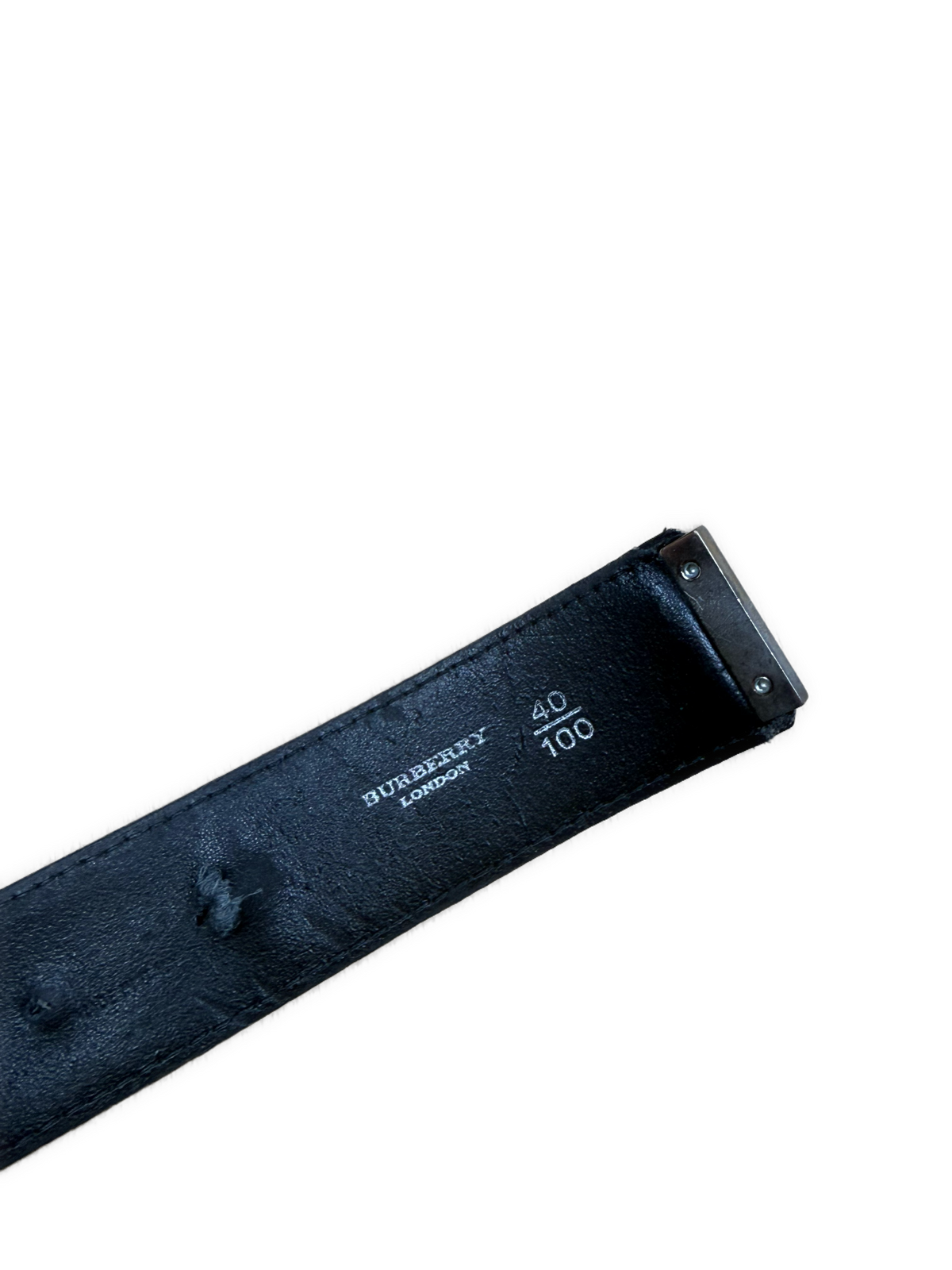 vintage Burberry belt