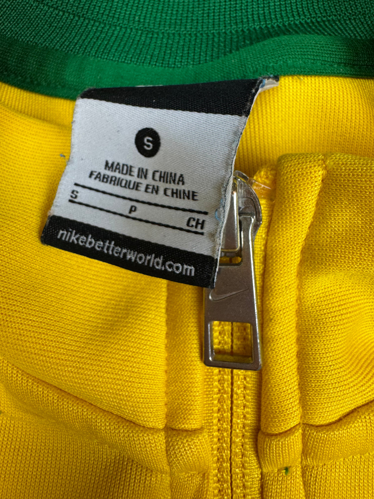 vintage Nike Brasil trackjacket {S}