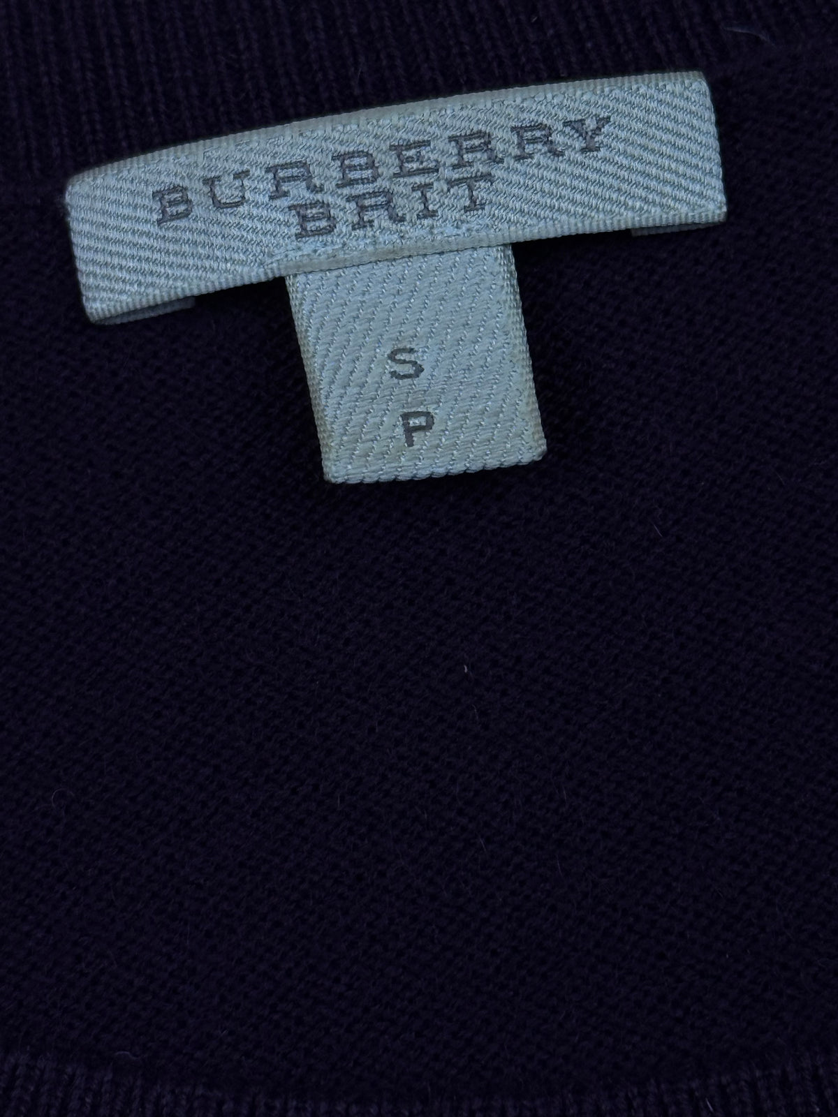vintage Burberry knittedsweater