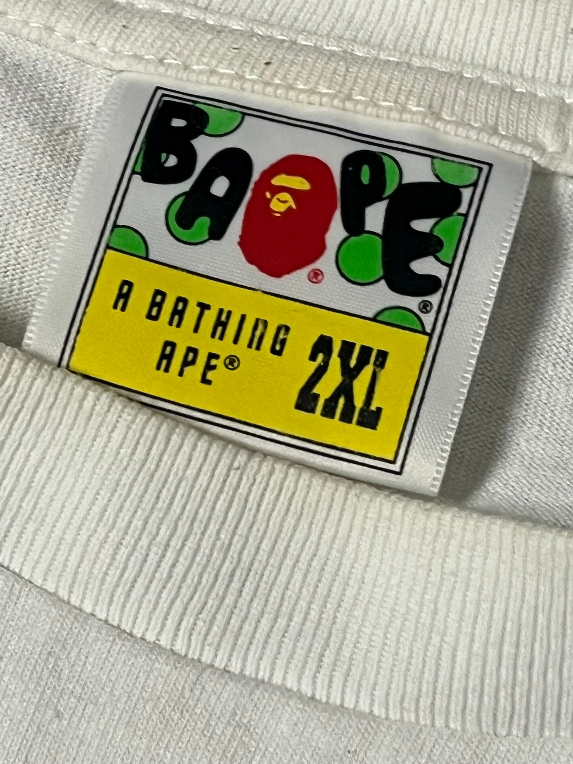 vintage BAPE a bathing ape t-shirt {XXL}