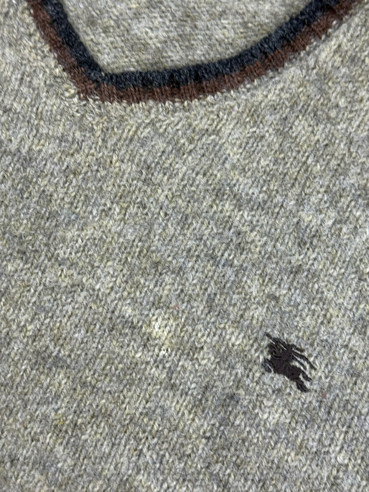 vintage Burberry knittedsweater