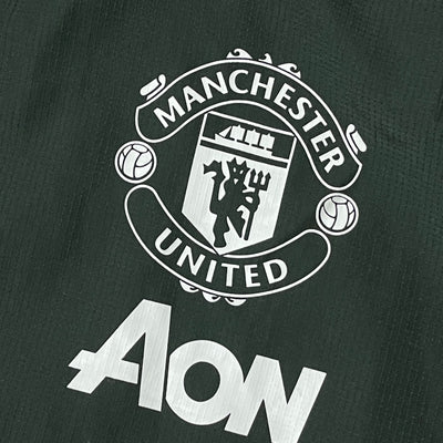 khaki Adidas Manchester United windbreaker {S}