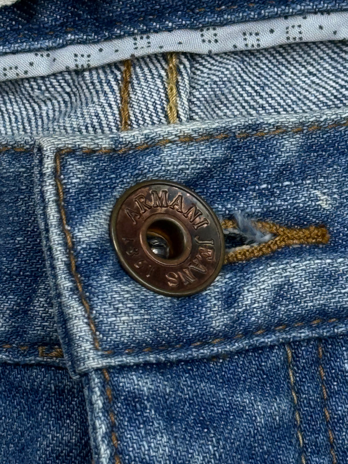 vintage Armani jeans