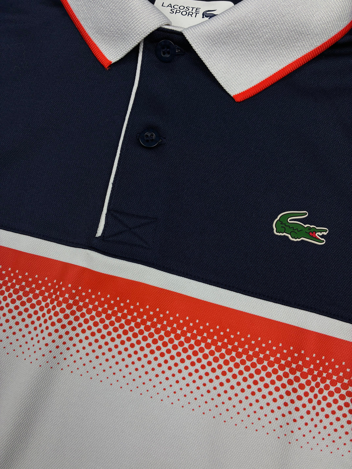 navyblue Lacoste polo {S}