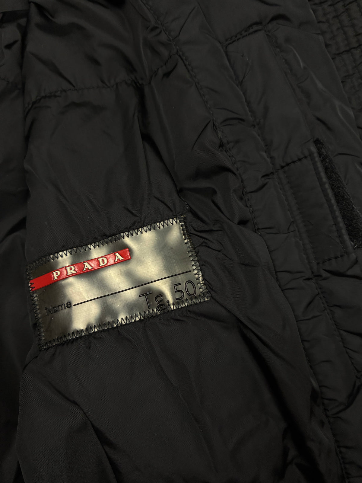 vintage Prada winterjacket {L}