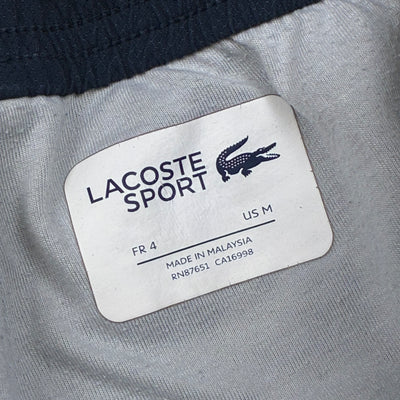 navyblue Lacoste trackpants {M}