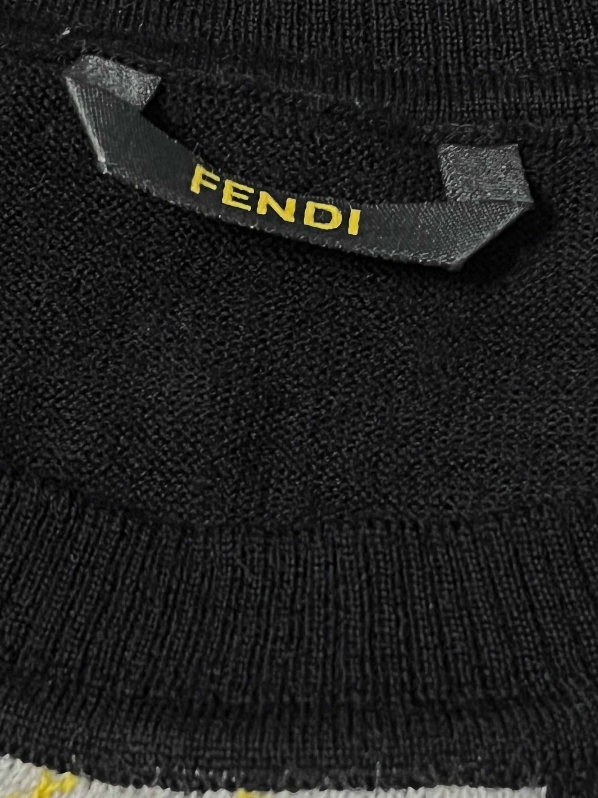 vintage Fendi knittedsweater {L}