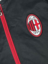 Carregar imagem no visualizador da galeria, black Adidas Ac Milan trackjacket {S}
