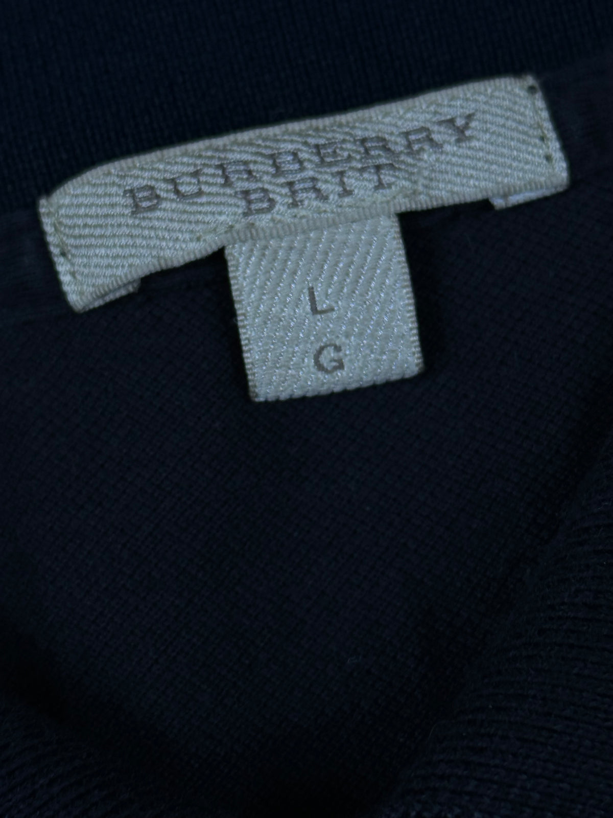 vintage Burberry polo