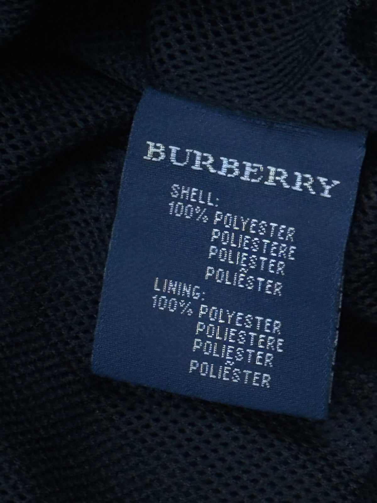 vintage Burberry Golf windbreaker {XL}
