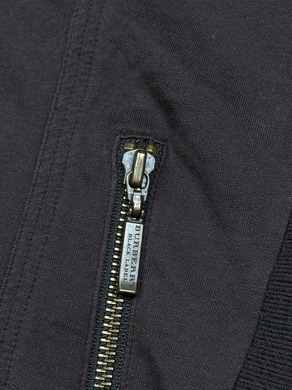 vintage Burberry Black Label sweatjacket {M}