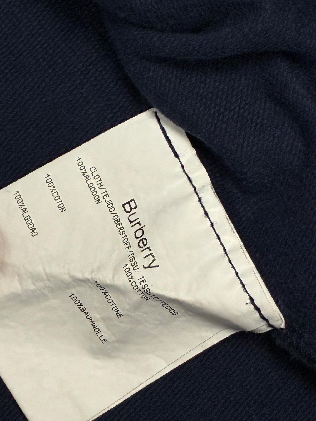 vintage Burberry sweatjacket {M}