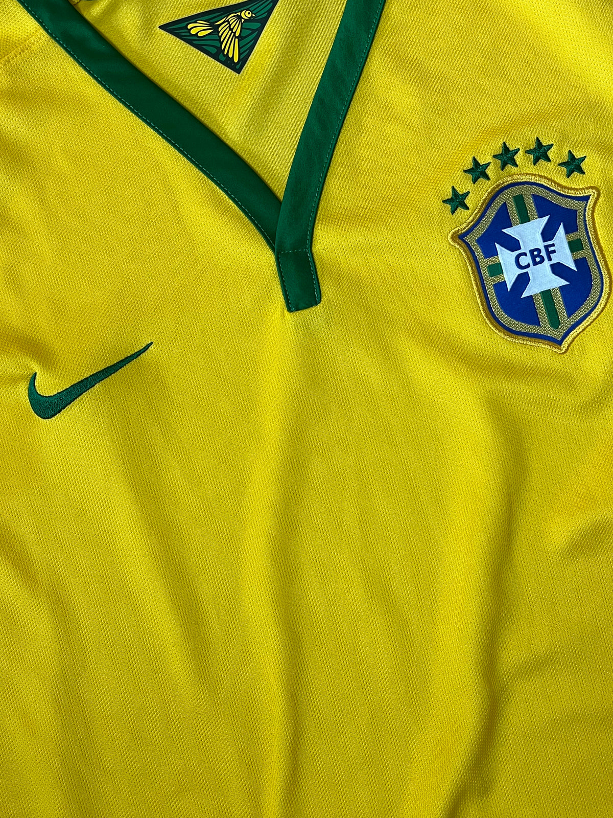 vintage Nike Brasil 2014 home jersey {S}