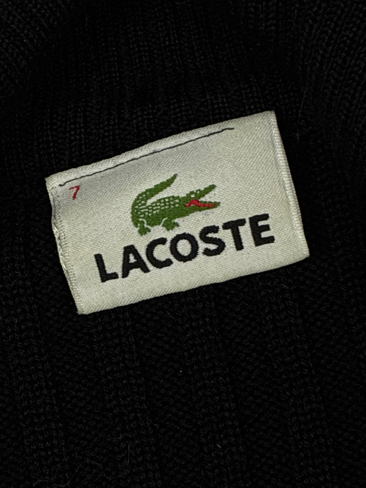 vintage Lacoste sweatjacket {XL}