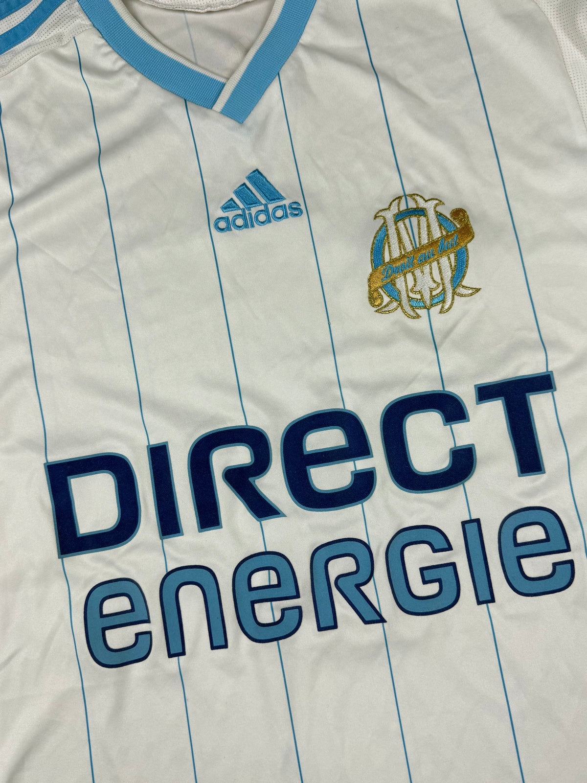 vintage Adidas Olympique Marseille home jersey {XL}