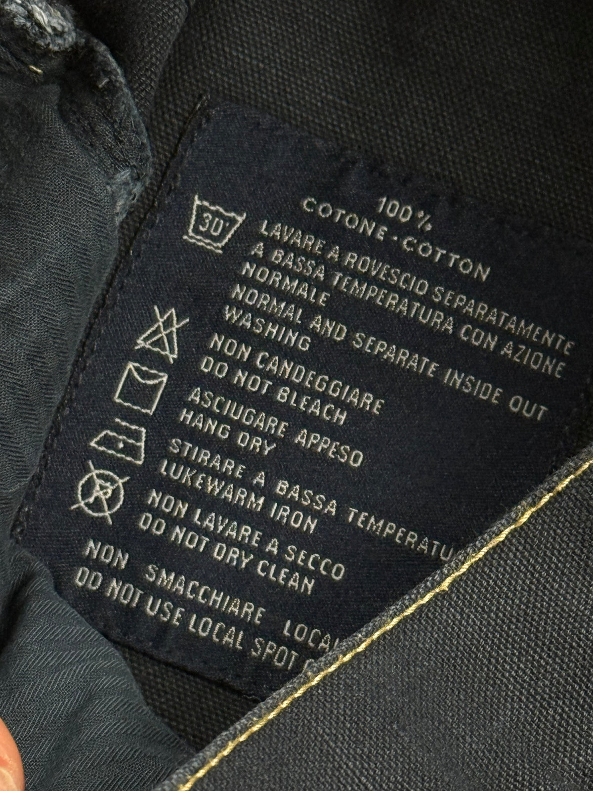 vintage Burberry jeans
