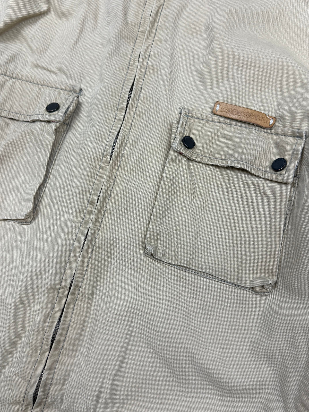 vintage Burberry coat {S}