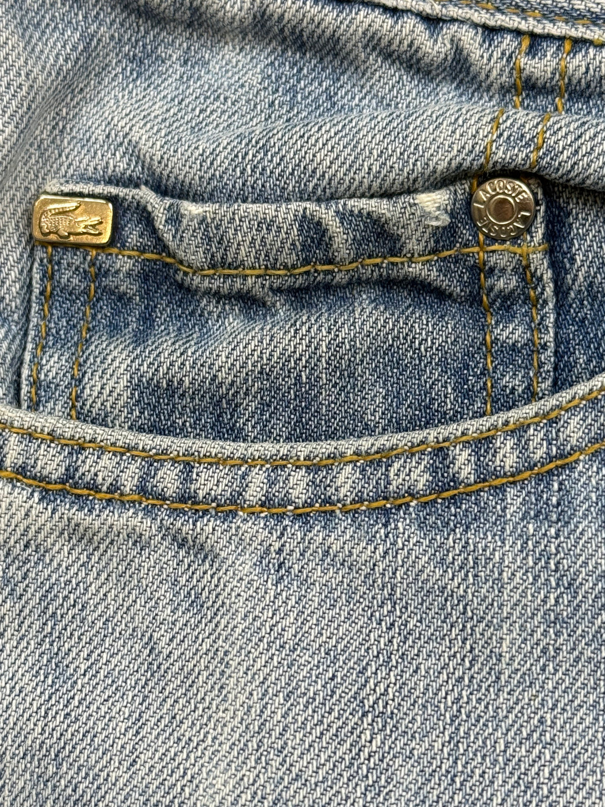 vintage Lacoste jeans
