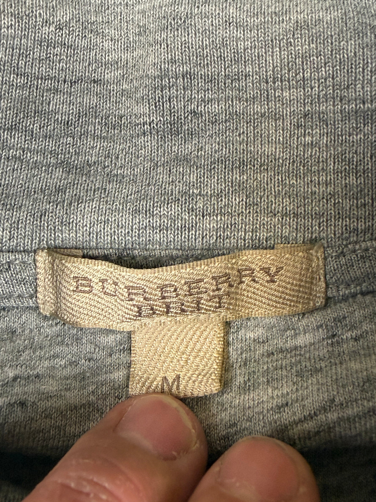 vintage Burberry sweatjacket {M}