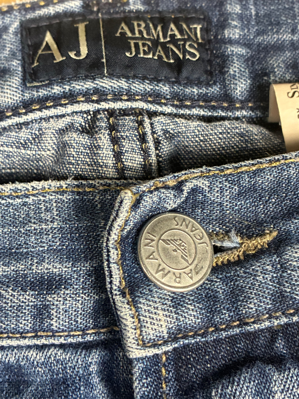 vintage Armani jeans {L}