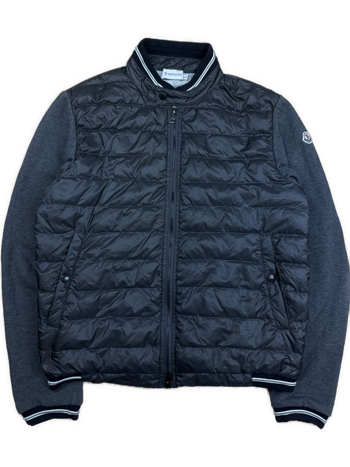 vintage Moncler hybrid sweatjacket