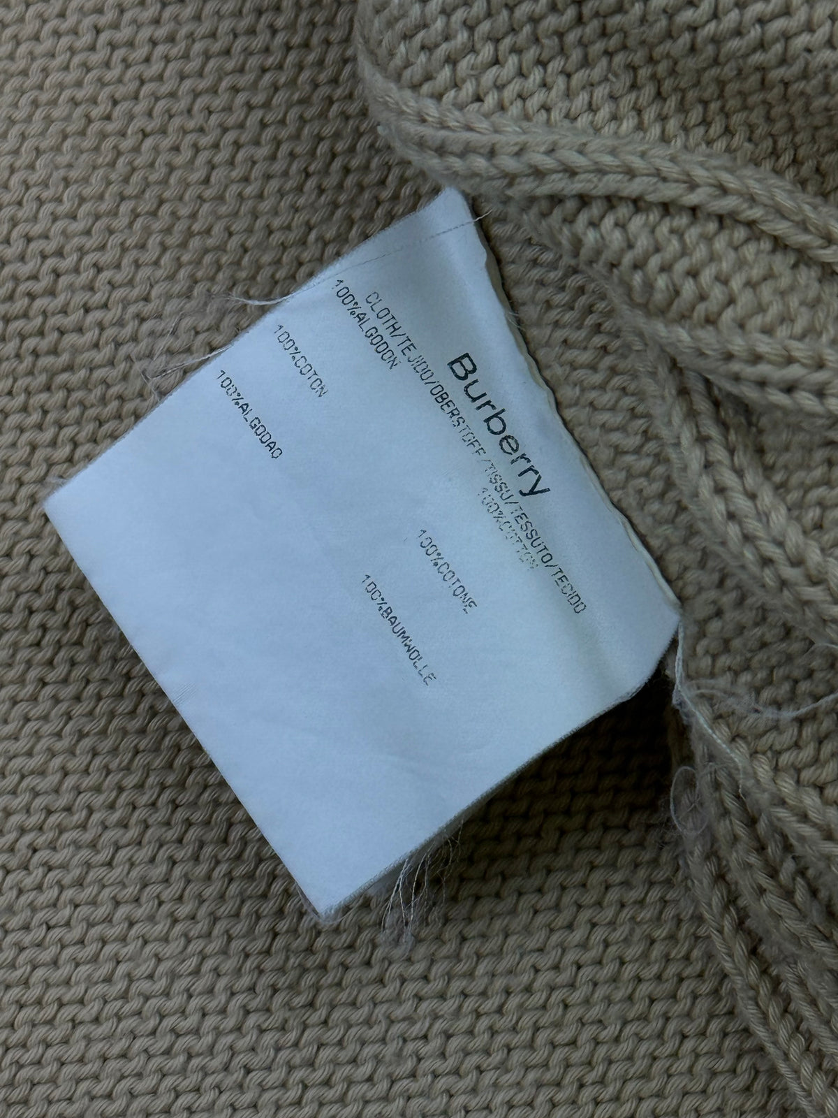vintage Burberry sweatjacket {XL}