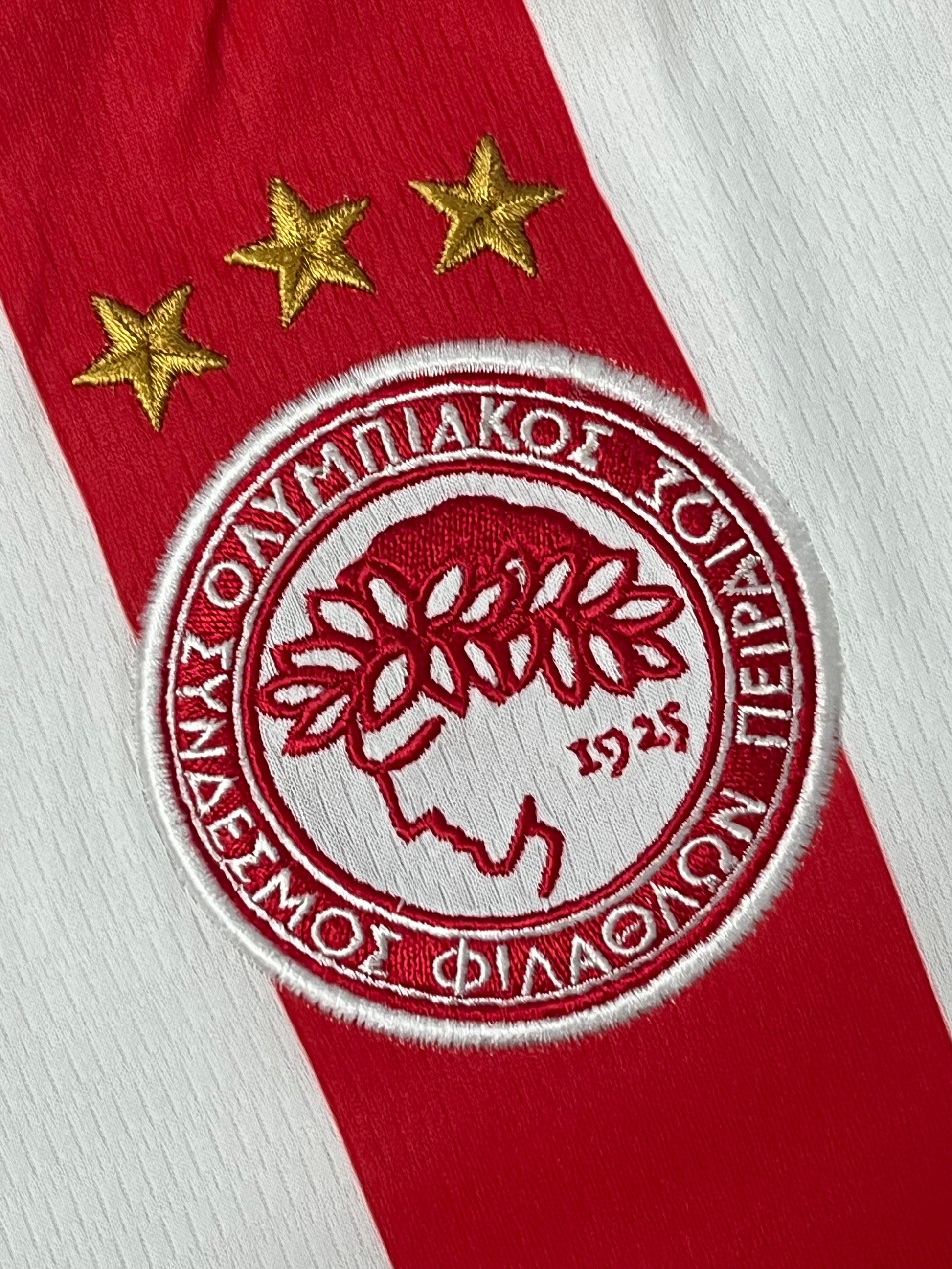 vintage Puma Olympiacos Piraeus home jersey DSWT {M}