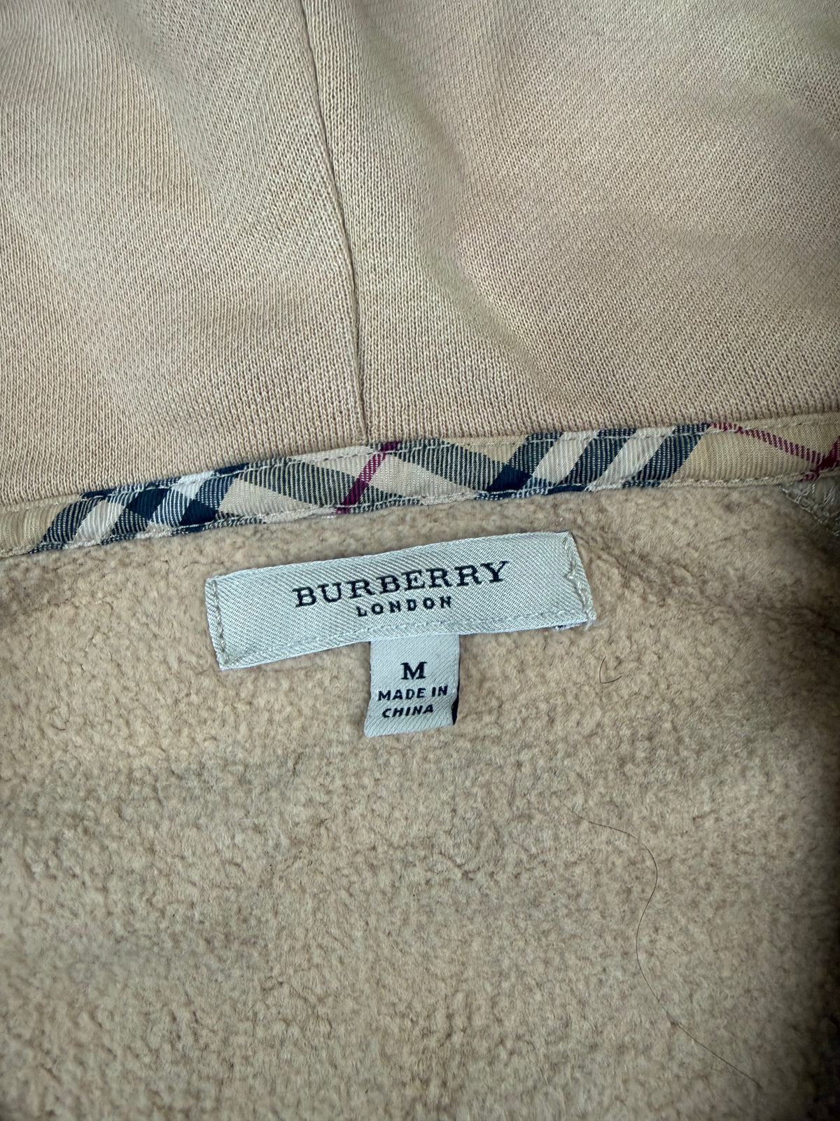 vintage Burberry sweatjacket {M}