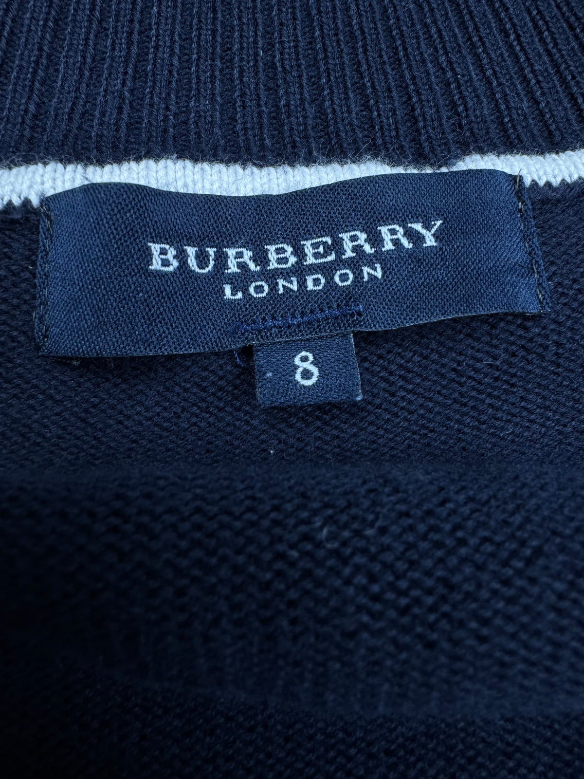 vintage Burberry sweatjacket {XL}
